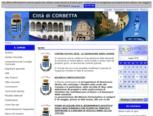 Tablet Screenshot of comune.corbetta.mi.it